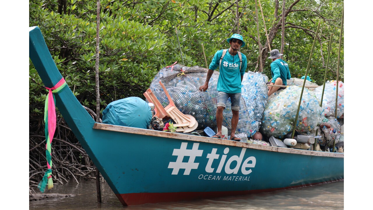 4 Tonnen Müll? 4 Tonnen Rohmaterial! Fischer auf der thailändischen Insel Koh Chang.