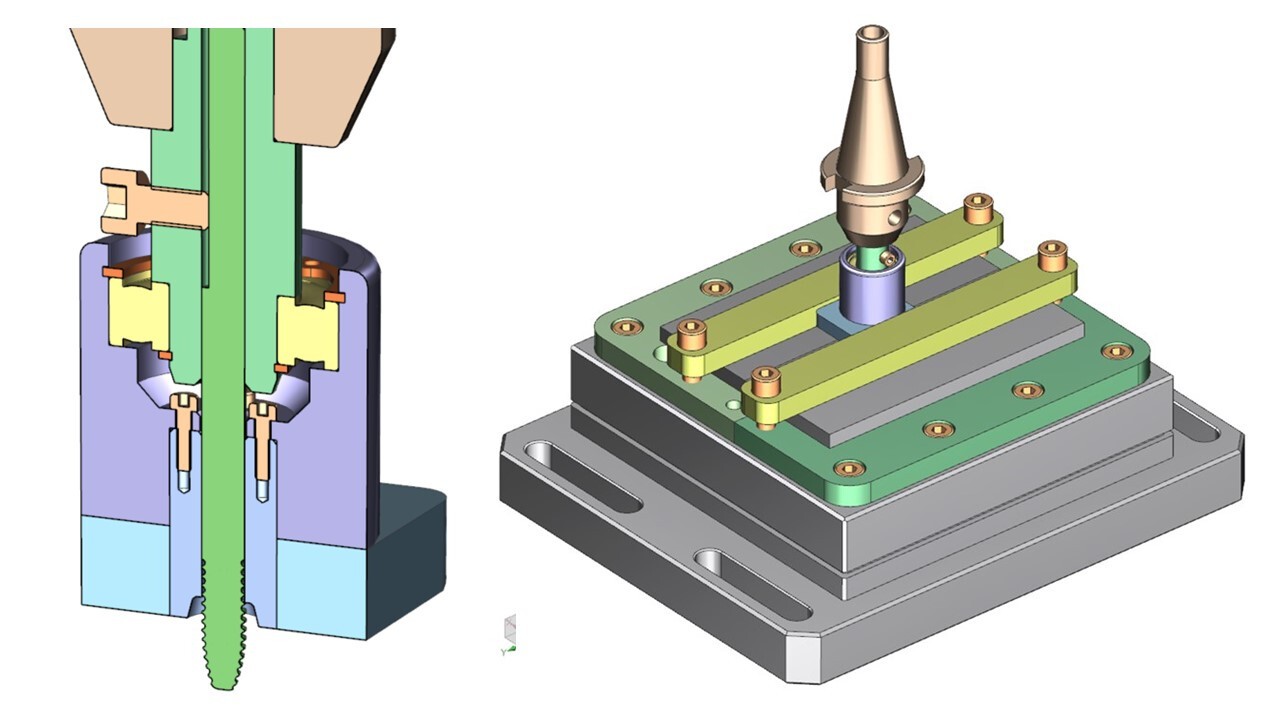 Dispositif de soudage par friction-malaxage pour deux plaques de polymères